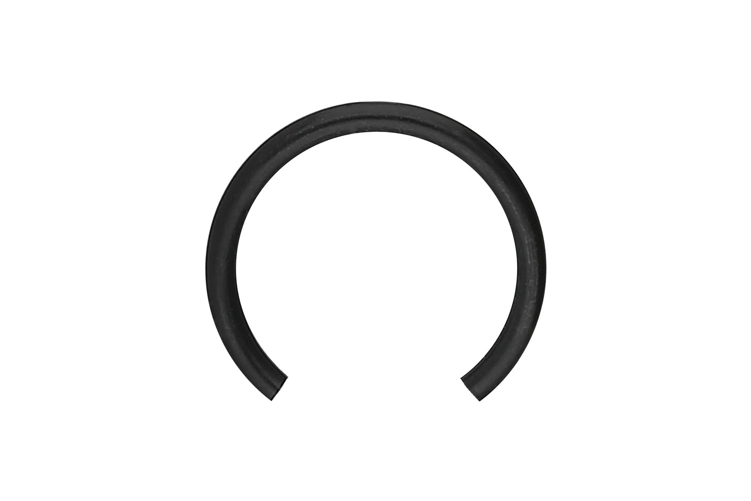 PTFE Hufeisenring Piercing ohne Kugeln
